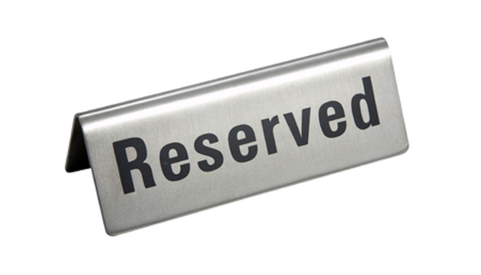 Reservation